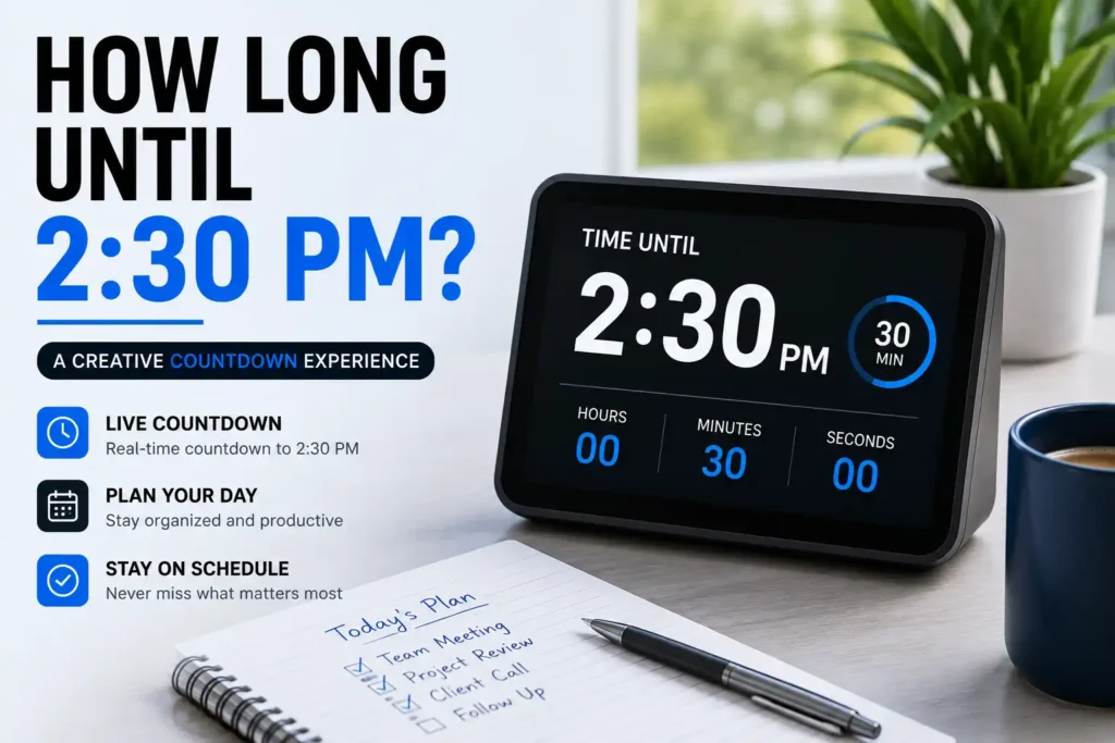 How Long Until 2:30 PM